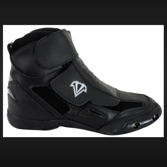 Vega Merge Solid Black Low Motorcycle Boot main image 7